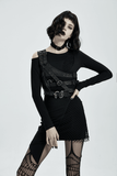 Punk Shoulder Harness Featuring Metal Embellishments