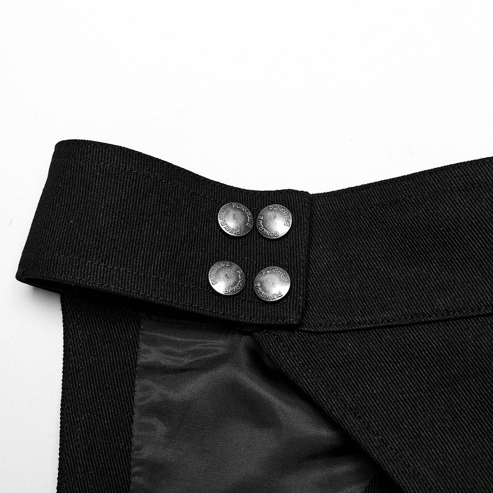 Punk Single-Arm Harness - Draped Asymmetric Style