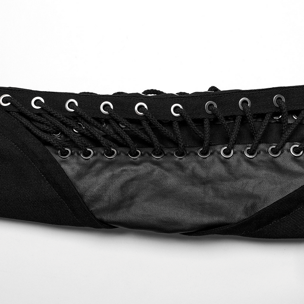 Punk Single-Arm Harness - Draped Asymmetric Style