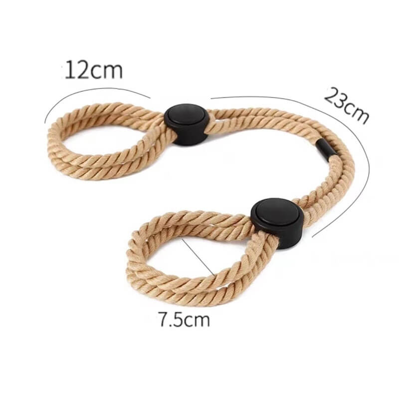 Rope Style Handcuffs / Bondage Accessories For Couples / Unisex BDSM Adult Toys - EVE's SECRETS