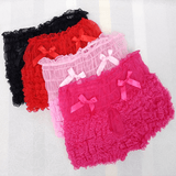 Ruffles Men's See-Through Boxers / Adult Underwear With Bowknot / Erotic Male Shorts - EVE's SECRETS