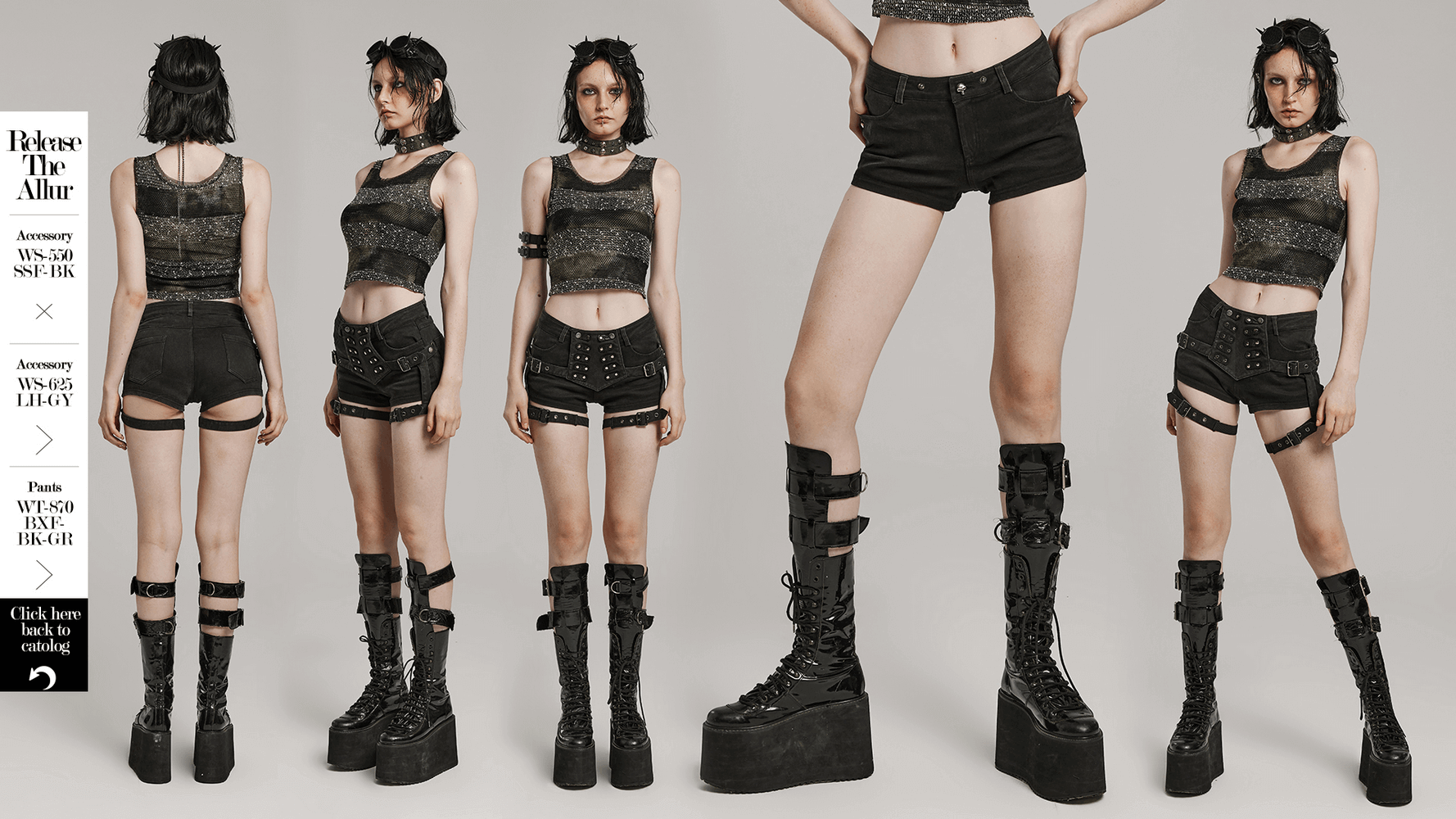 Seductive Denim Hot Shorts with Women's Lace-Up Details
