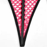 Seductive Fishnet Bodysuit Lingerie with Garters - EVE's SECRETS
