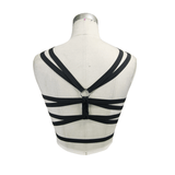 Seductive Lace Chest Harness / Vintage Gothic Bodywear