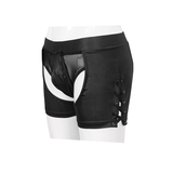 Seductive Sheer Men's Briefs / Black Elastic Boxers