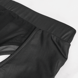 Seductive Sheer Men's Briefs / Black Elastic Boxers