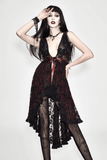 Sensual Lace Nightwear / Gothic Dress with Back Lacing