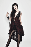 Sensual Lace Nightwear / Gothic Dress with Back Lacing