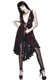Sensual Lace Nightwear / Gothic Dress with Back Lacing