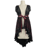 Sensual Lace Nightwear / Gothic Dress with Back Lacing