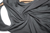 Sensuality Sleeveless Irregular Vintage Pattern Dress