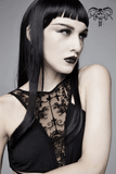 Sensuality Sleeveless Irregular Vintage Pattern Dress