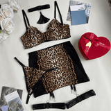 Sexy Bras for Women / Lingerie Sets with Collar / Female Erotic Underwear - EVE's SECRETS