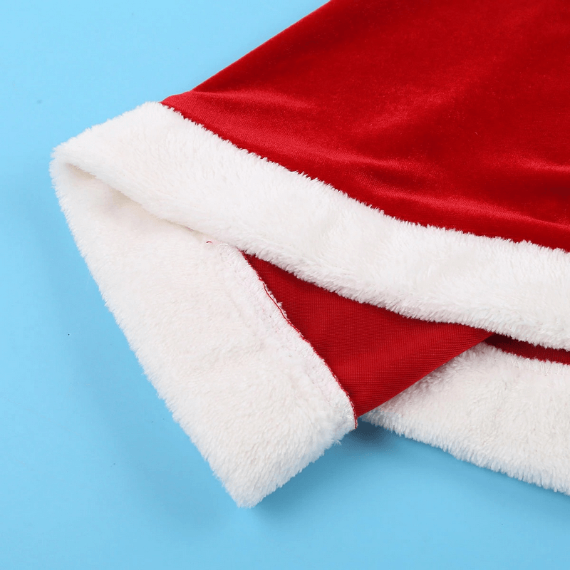 Sexy Christmas Costume / Red Mini Skirt and Top Erotic Santa Set - EVE's SECRETS