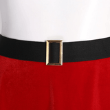 Sexy Christmas Costume / Red Mini Skirt and Top Erotic Santa Set - EVE's SECRETS