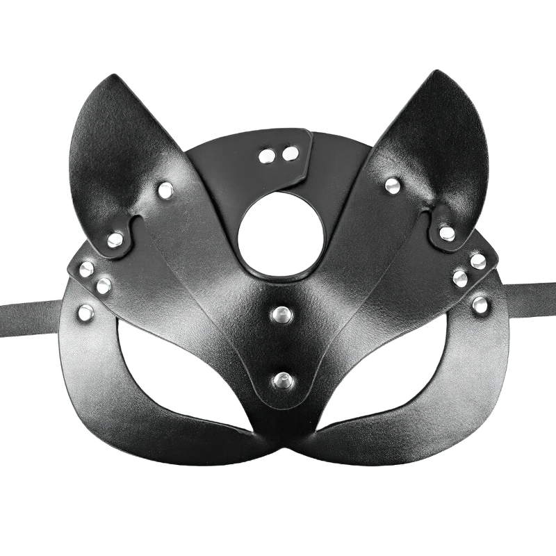 Sexy Fox Mask / Faux Leather Mask for Role-Play / BDSM Accessories - EVE's SECRETS