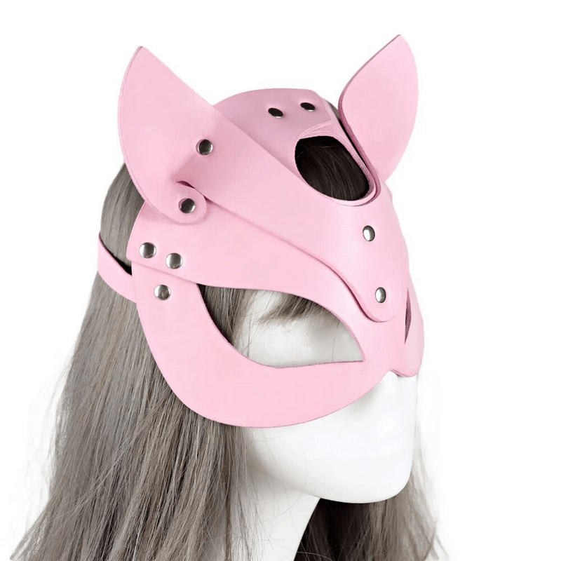 Sexy Fox Mask / Faux Leather Mask for Role-Play / BDSM Accessories - EVE's SECRETS