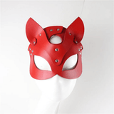 Sexy Fox Mask / Faux Leather Mask for Role-Play / BDSM Accessories - EVE's SECRETS