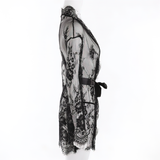 Sexy Lace Lingerie Set For Women / Erotic Floral Pattern Babydolls / Female Seductive Chemises - EVE's SECRETS