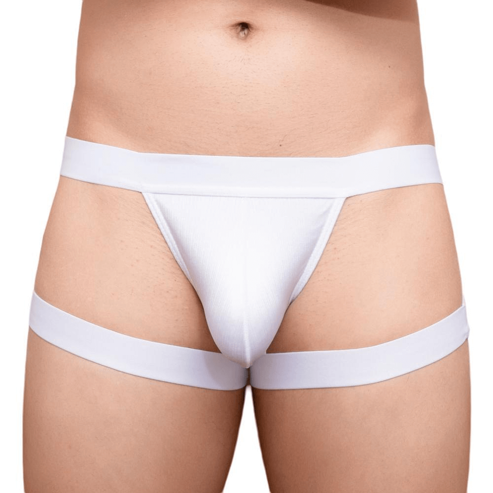 Sexy Men's Low-Rise Briefs / Erotic Male Underwear with Leg Rings - EVE's SECRETS