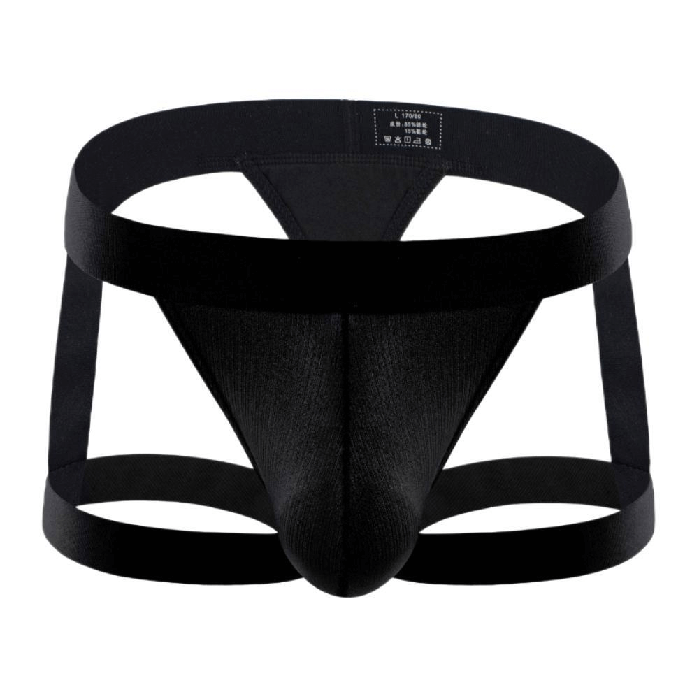 Sexy Men's Low-Rise Briefs / Erotic Male Underwear with Leg Rings - EVE's SECRETS