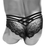 Sexy Men's Transparent Panties With Open Crotch / Erotic Male Lace Underwear - EVE's SECRETS