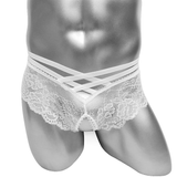 Sexy Men's Transparent Panties With Open Crotch / Erotic Male Lace Underwear - EVE's SECRETS