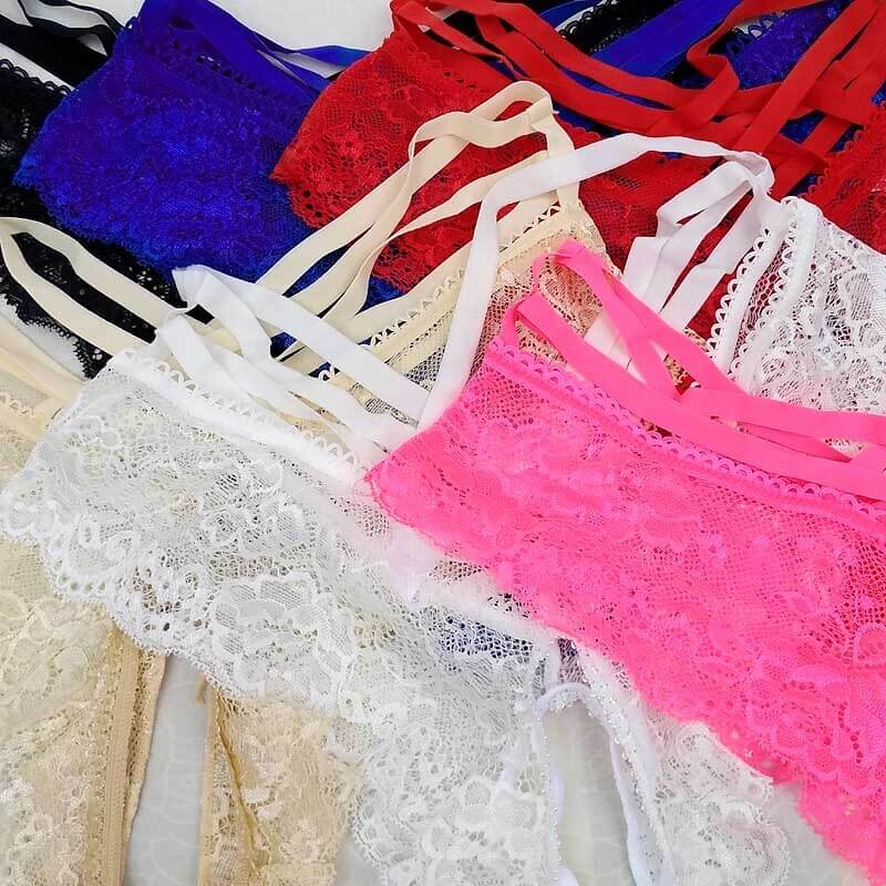 Sexy Men's Transparent Panties With Open Crotch / Erotic Male Lace Underwear - EVE's SECRETS