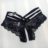 Sexy Men's Transparent Panties With Open Crotch / Erotic Male Lace Underwear - EVE's SECRETS