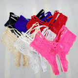 Sexy Men's Transparent Panties With Open Crotch / Erotic Male Lace Underwear - EVE's SECRETS