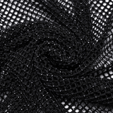 Mesh Bodysuit with Removable Spiked Shoulder Accents