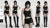 Sexy Waistcoat with Corset Design and Buckle Straps