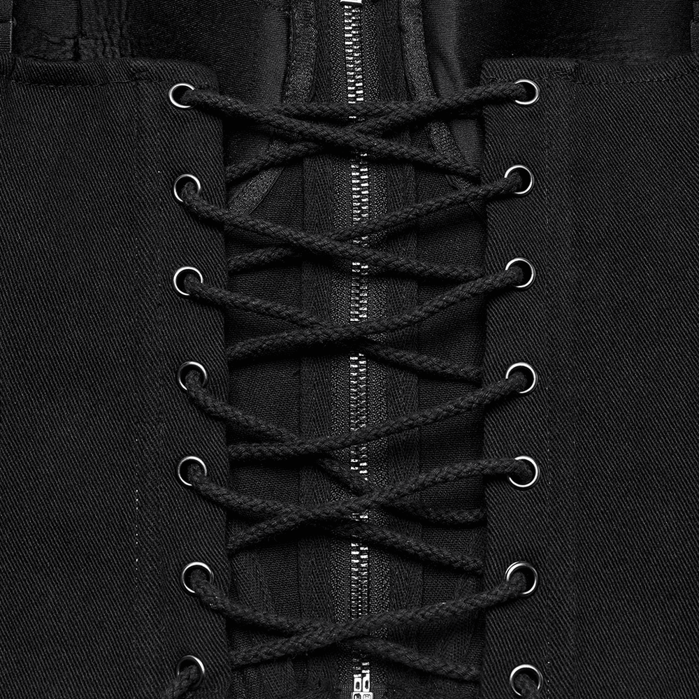 Sexy Waistcoat with Corset Design and Buckle Straps