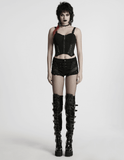 Sexy Waistcoat with Corset Design and Buckle Straps