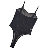Sexy Women's Spaghetti Strap Bodysuits / Female Mesh Clothing / Erotic Skinny Outfits - EVE's SECRETS