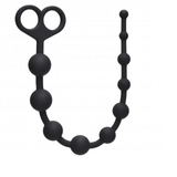 Silicone Anal Beads for Adult / Black Soft Anal Chain / Unisex Silicone Sex Toys - EVE's SECRETS