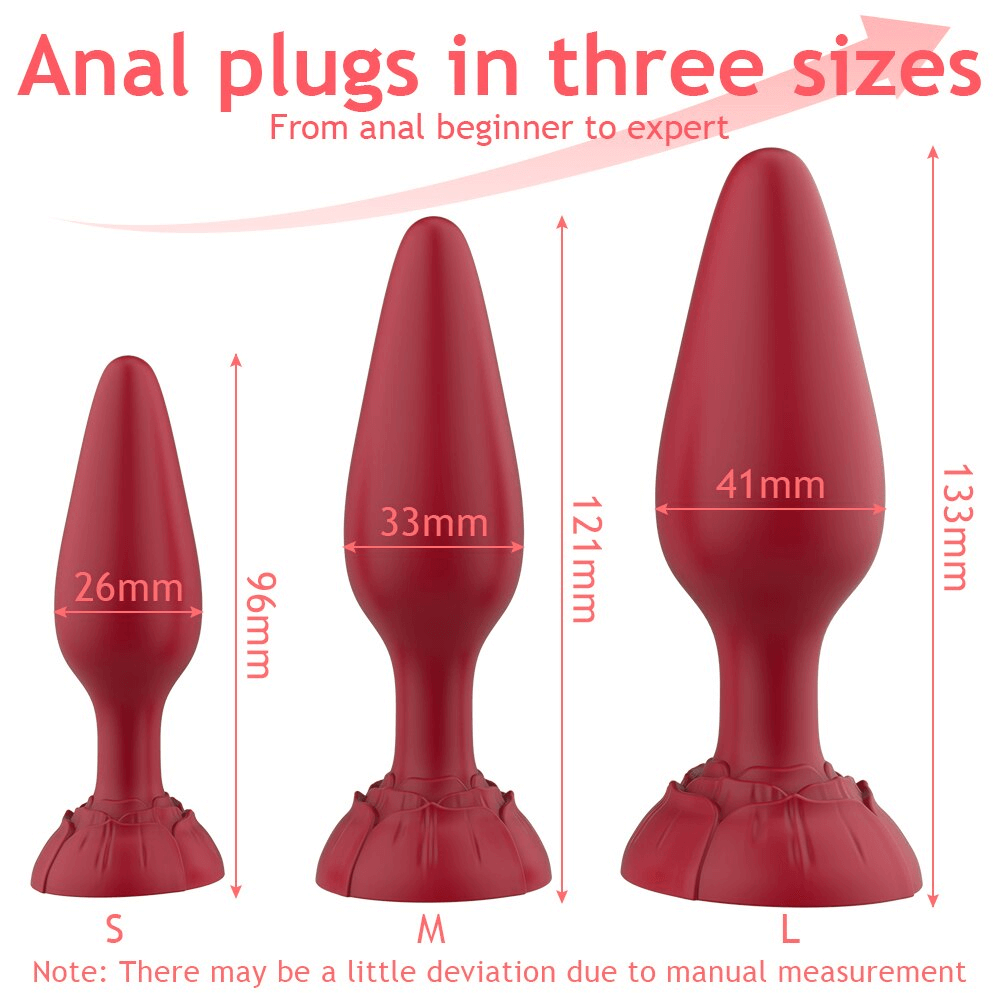 Silicone Anal Plug for Adult / Female Anal Massager / Male Sex Toys for Masturbation - EVE's SECRETS