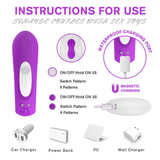 Silicone G-spot Vibrator for Ladies / Clitoris Stimulator with Remote Control / Wireless Sex Toy - EVE's SECRETS