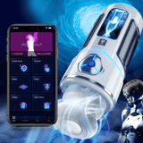 Silicone Male Masturbator / Automatic Blowjob Toy with App Remote