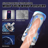 Silicone Male Masturbator / Automatic Blowjob Toy with App Remote