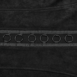 Sleek and Bold Buckled Suede Punk Vest for Men