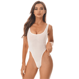 Crotchless Sleeveless Bodysuit / Women's Sexy Lingerie with Open Crotch - EVE's SECRETS