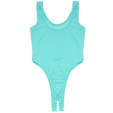 Crotchless Sleeveless Bodysuit / Women's Sexy Lingerie with Open Crotch - EVE's SECRETS
