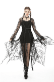 Sophisticated Bodycon Dress with Lace Trims and Straps