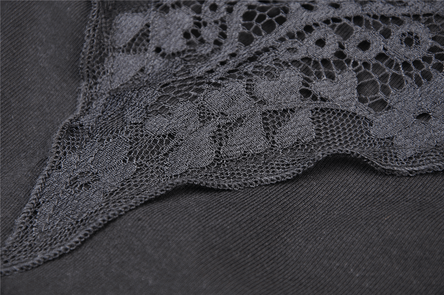 Sophisticated Bodycon Dress with Lace Trims and Straps