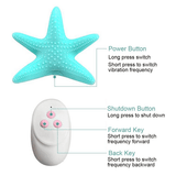 Starfish Wearable Wireless Control Sex Toy / Mult-Stimulus Clit Masturbator / Chest Massage Vibrator - EVE's SECRETS