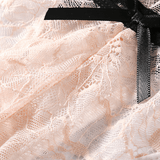 Strappy Low-Waist Lace Panties with Bows / Women's Sexy Underwear - EVE's SECRETS