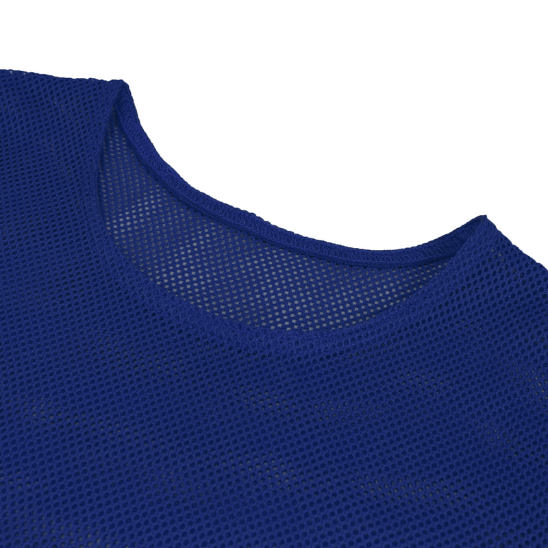 Stylish Men's Blue Mesh Top: Fashionable Long Sleeves