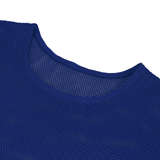 Stylish Men's Blue Mesh Top: Fashionable Long Sleeves
