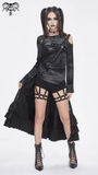 Stylish Rivet-Adorned High-Waisted Garter Shorts for Women